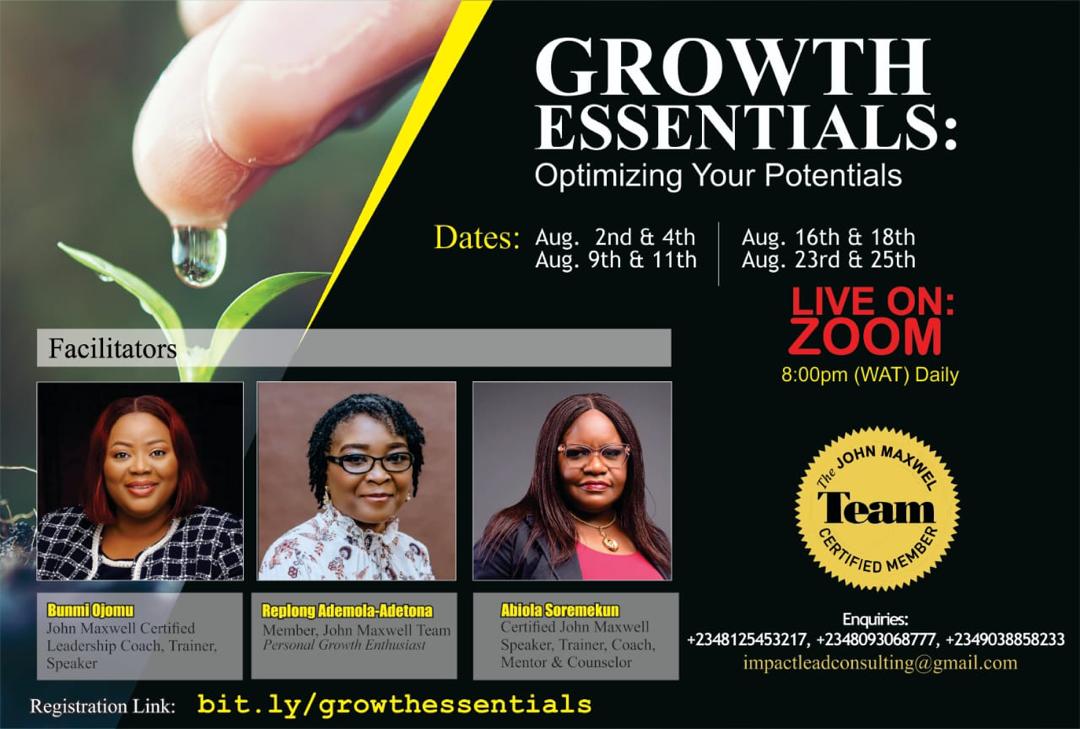 Growth essentials event
