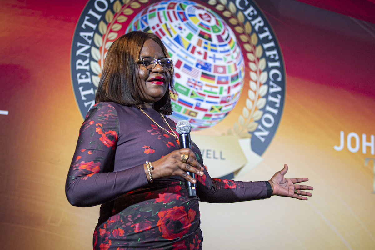 Abiola speaking